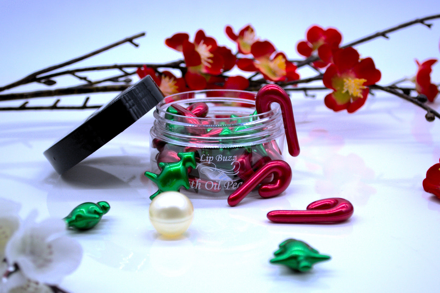 Christmas Candy Pearl Collection | Essential Bath Oil Pearls