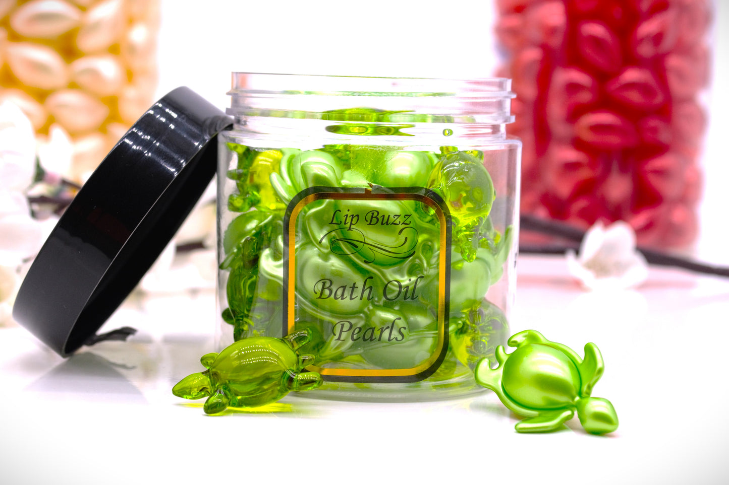 Save Turtle Oil Beads | Essential Bath Oil Collection | Kiwi & Apple turtles