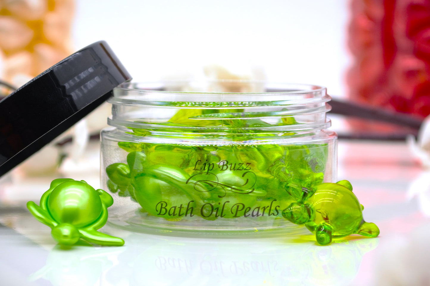 Save Turtle Oil Beads | Essential Bath Oil Collection | Kiwi & Apple turtles