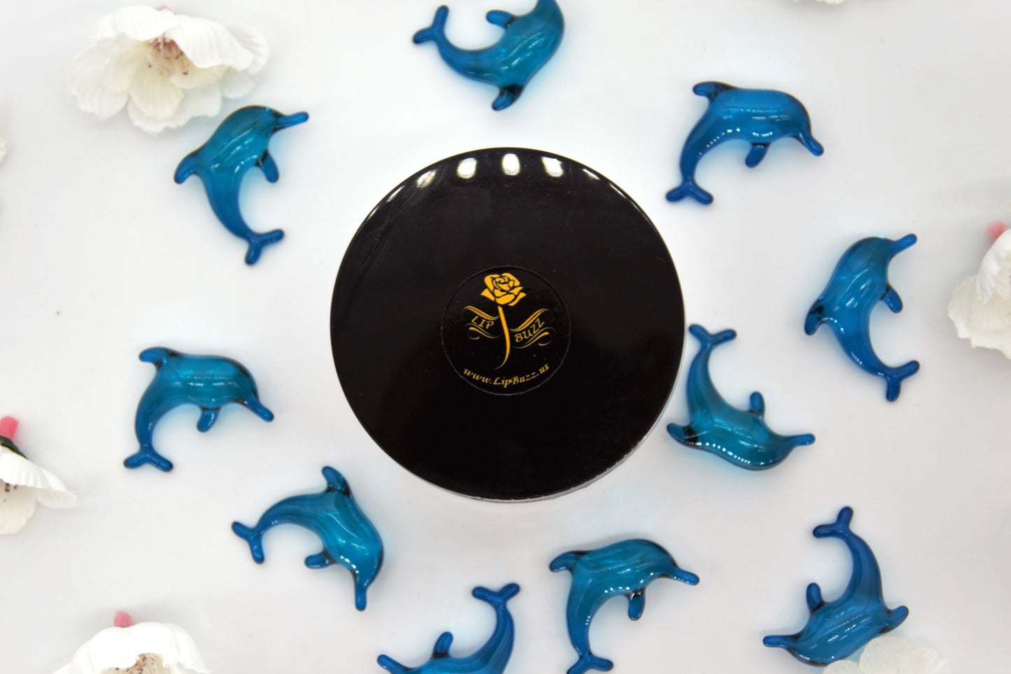 Clear Seas Dolphin Oil Beads