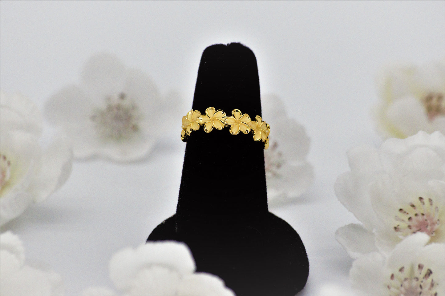 Plumeria Blossoming Gold