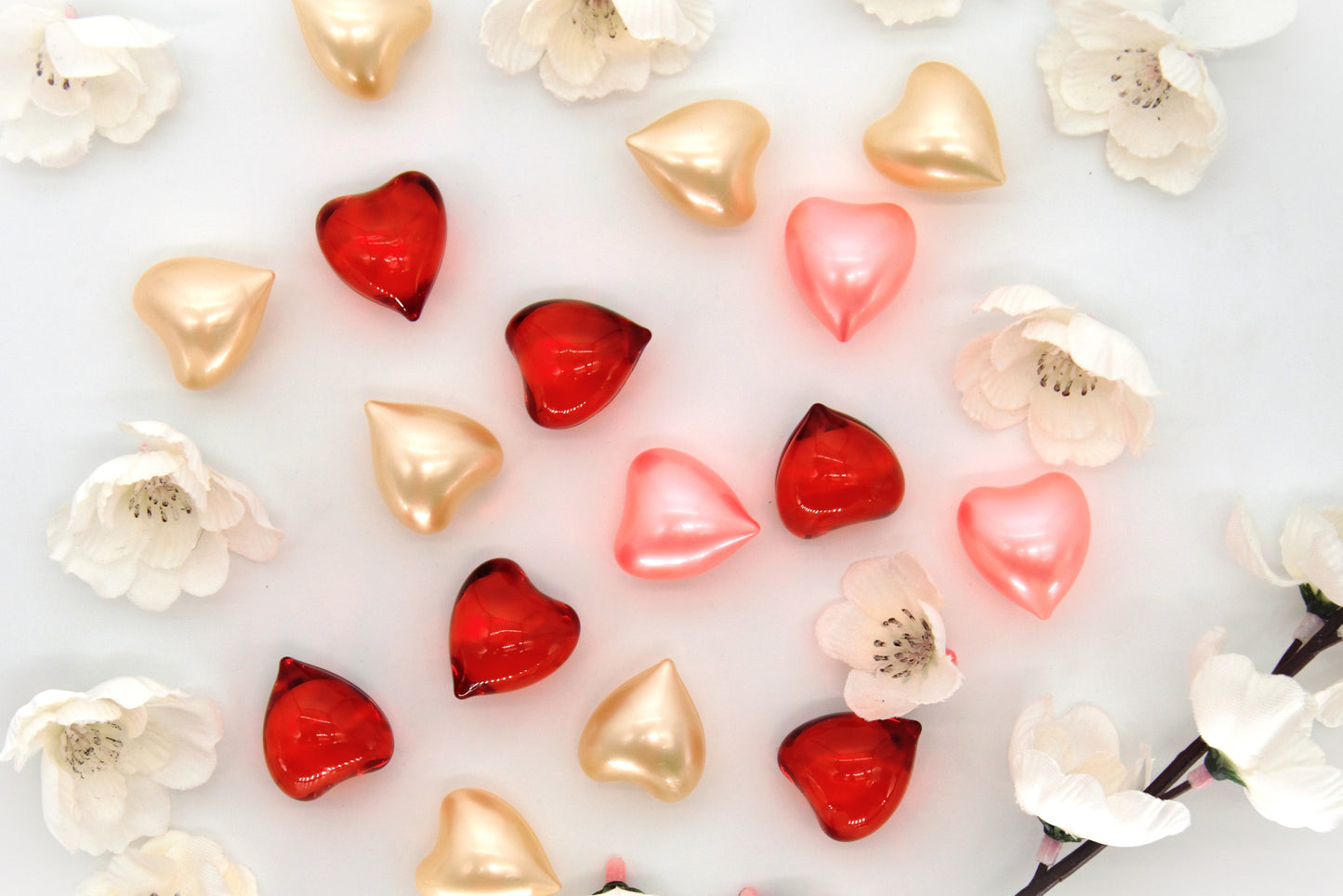 Heart Oil Beads Collection