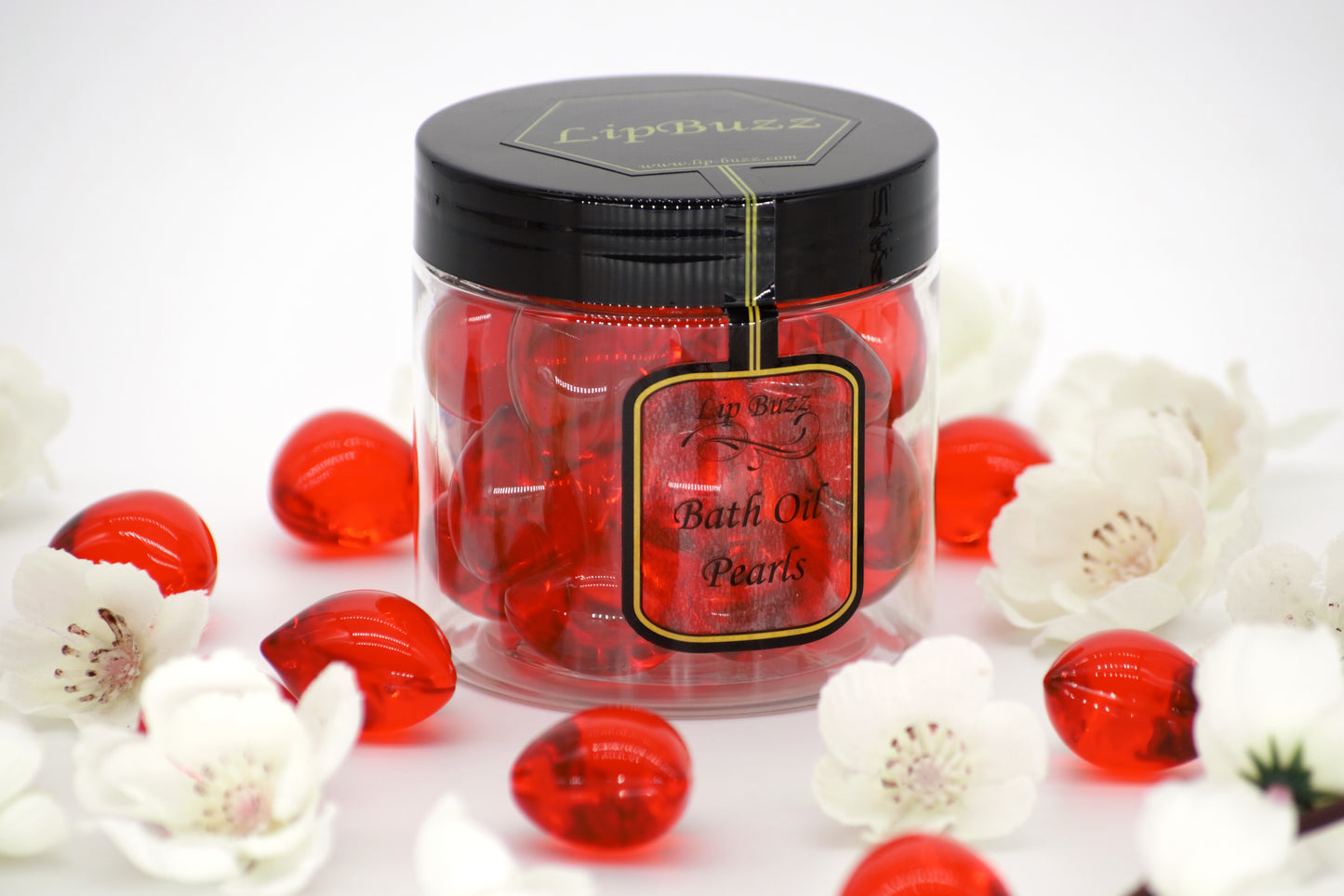 Rose Heart Oil Beads