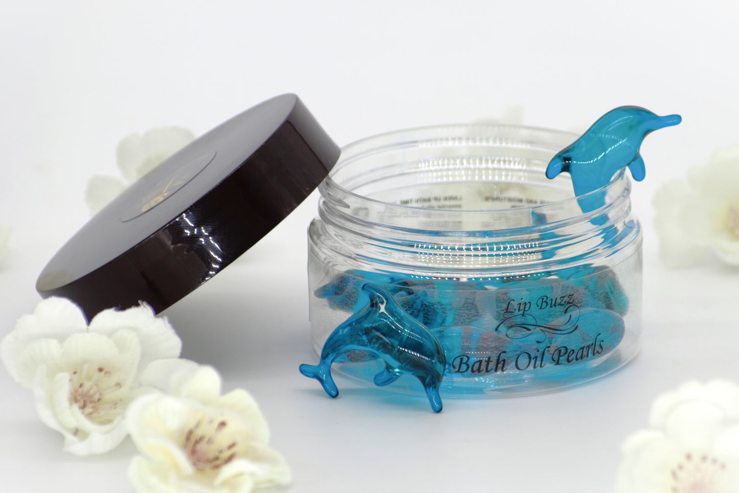 Clear Seas Dolphin Oil Beads