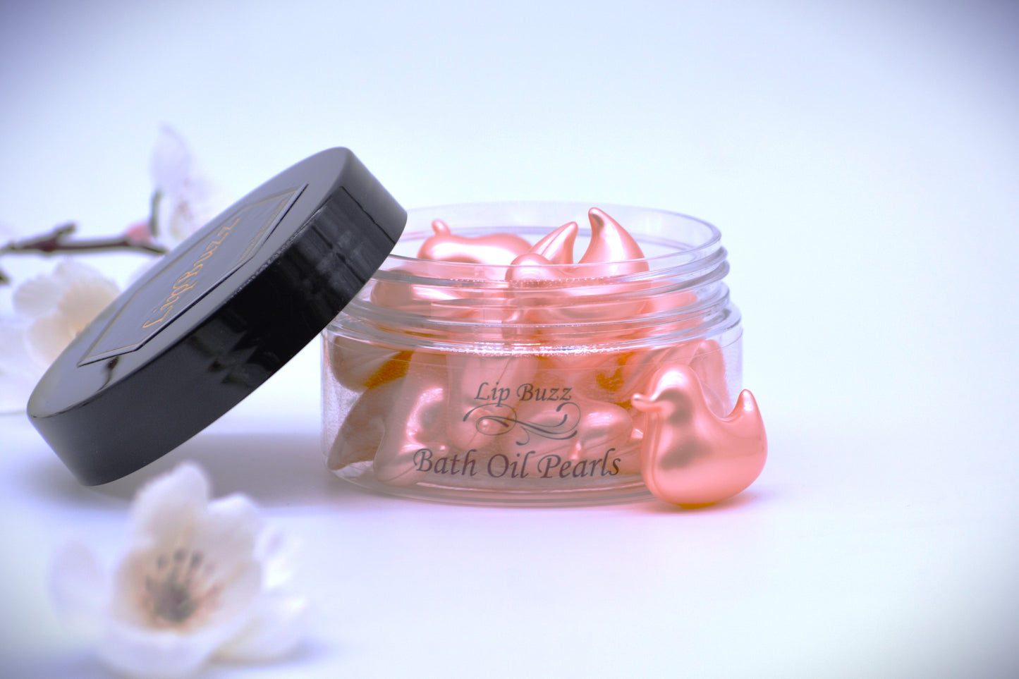 Rose Duck Oil Beads