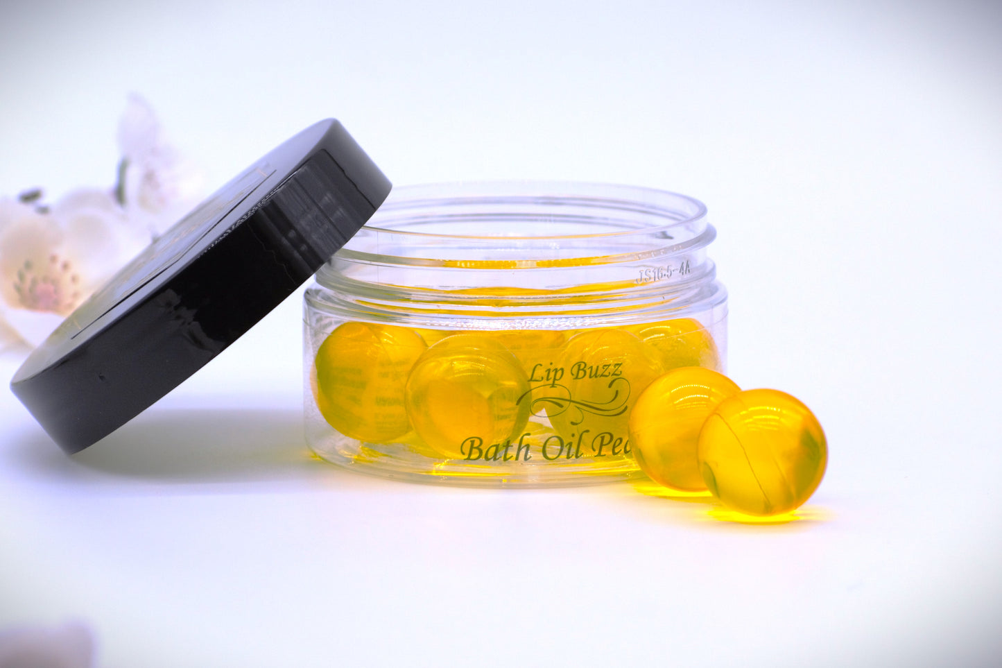 Clear Lemon Oil Beads