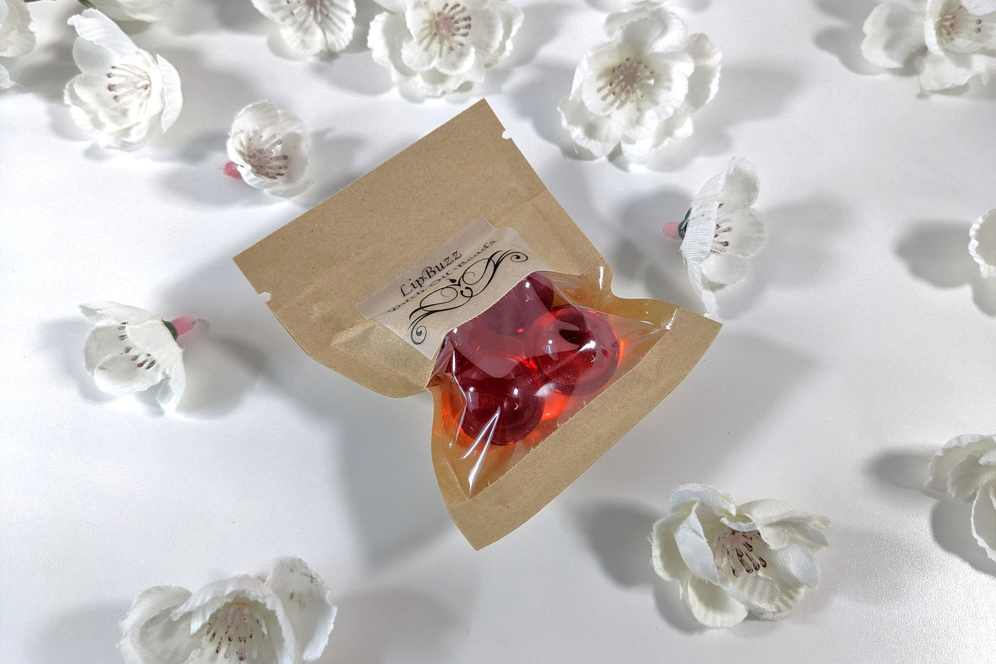 Deep Cherry Oil Beads