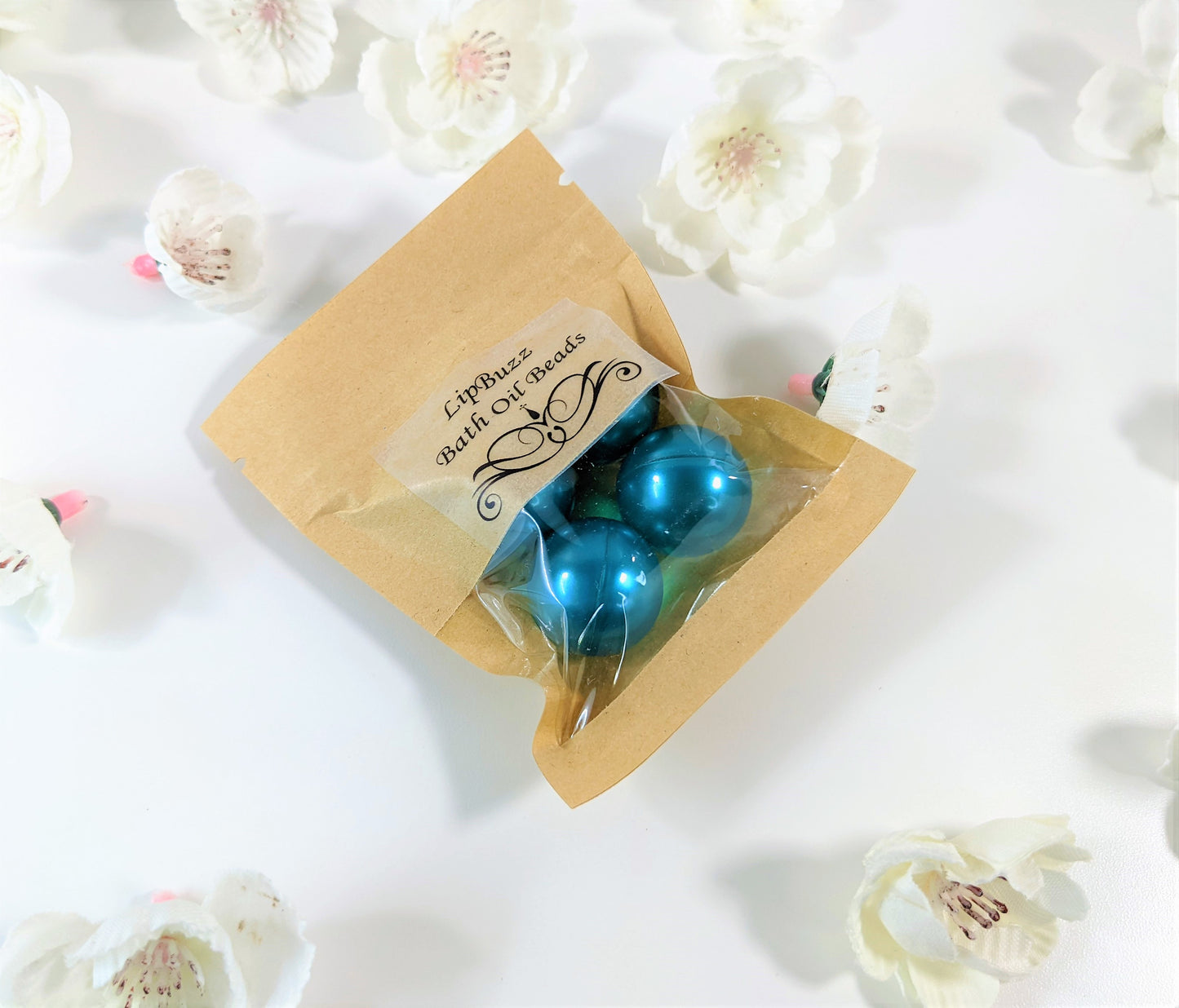 Deep Blue Oil Beads