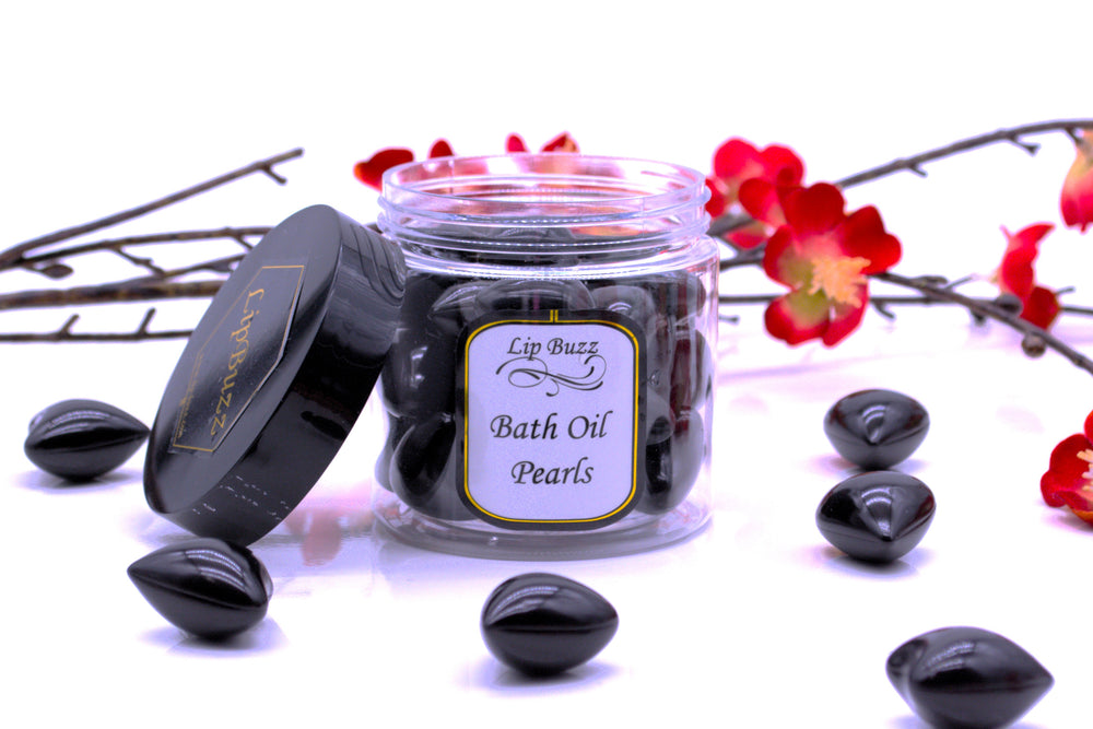 Vanilla Night Heart Oil Beads | Essential Bath Oil Pearls