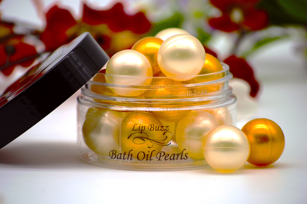 Simple Gold Pearls Collection, Essential Bath Oil Pearls