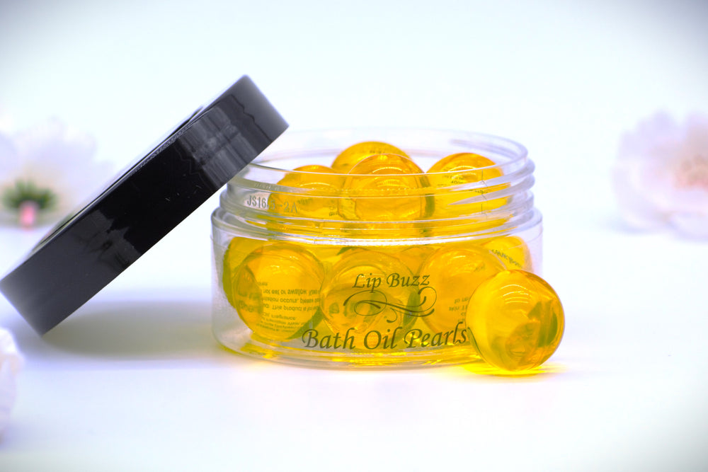 Clear Lemon Oil Beads