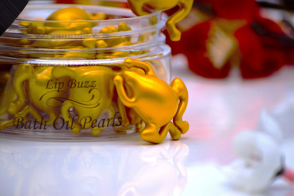Golden Frog Oil Beads | Essential Bath Oil Pearls