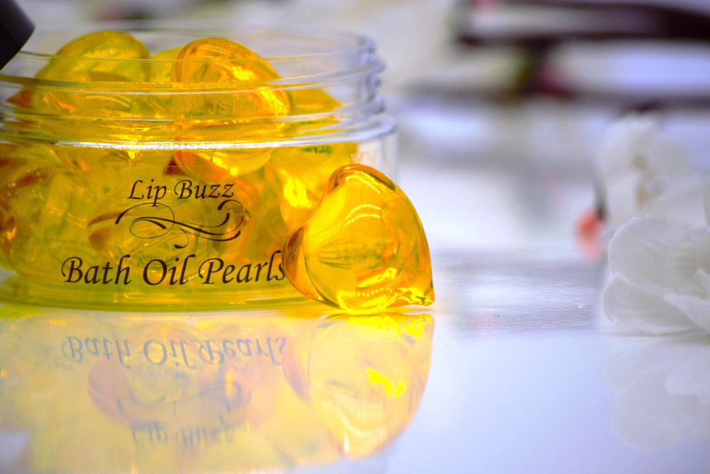 
                  
                    Lemon Heart Oil Beads | Essential Bath Oil Pearls
                  
                